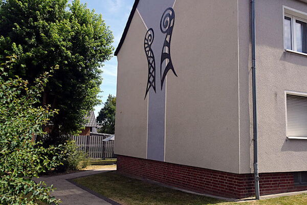 Zechenknospen-2026- 4m x 3,5 m gesamt, Stahlobjekte am Open-Air-Kunstpfad Die Strecke in Hamm Bockum-Hövel, Initiatior Die Strecke e.V.